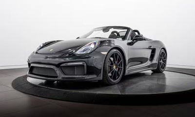 2016 Porsche Boxster Spyder