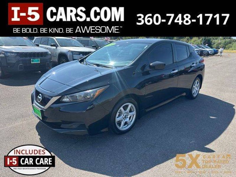 2022 Nissan LEAF — a typically priced live listing