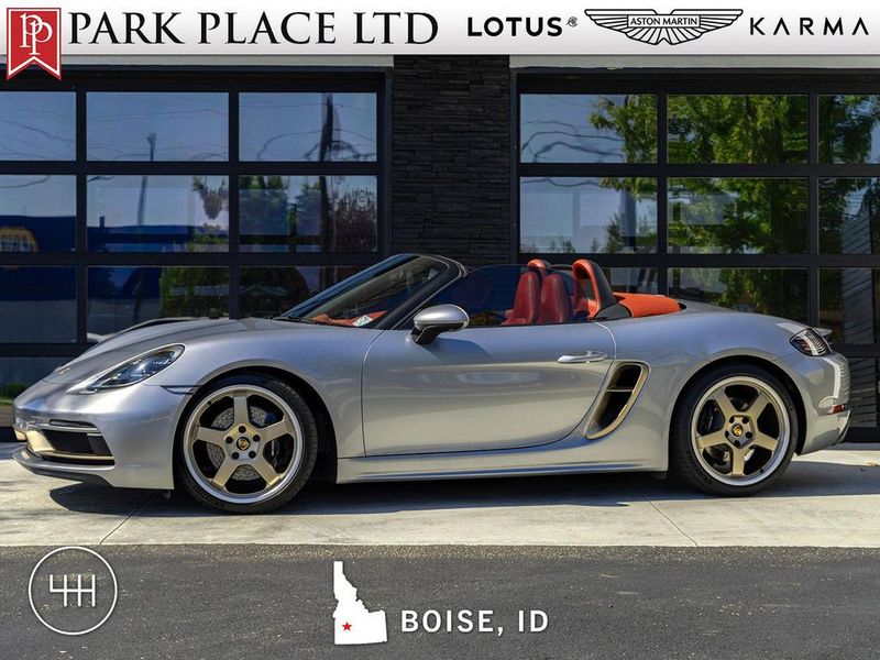 2021 Porsche 718 Boxster — a typically priced live listing