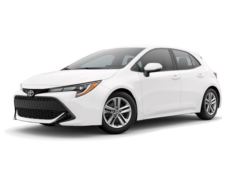 2019 Toyota Corolla Hatchback — a typically priced live listing