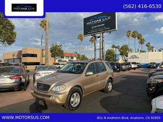 2002 Mercedes-Benz M-Class ML320
