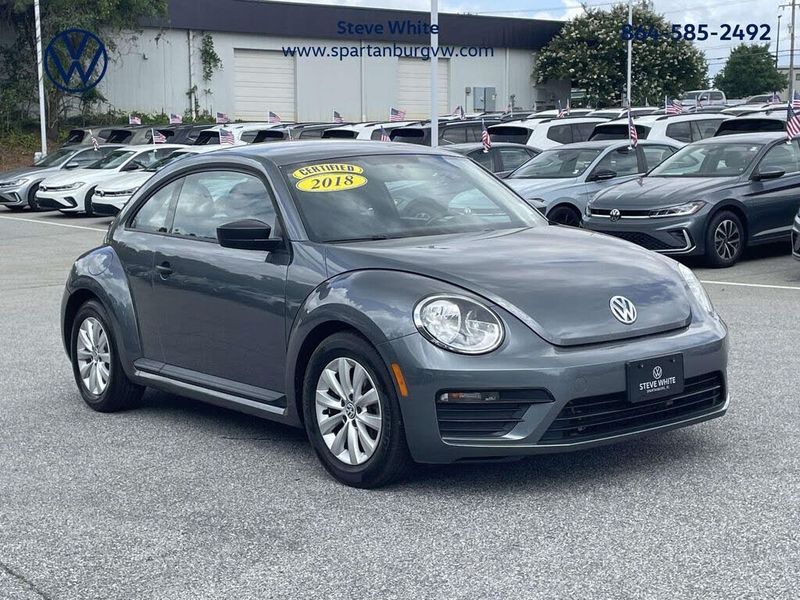 2018 Volkswagen Beetle — a typically priced live listing