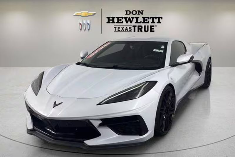 2020 Chevrolet Corvette — a typically priced live listing