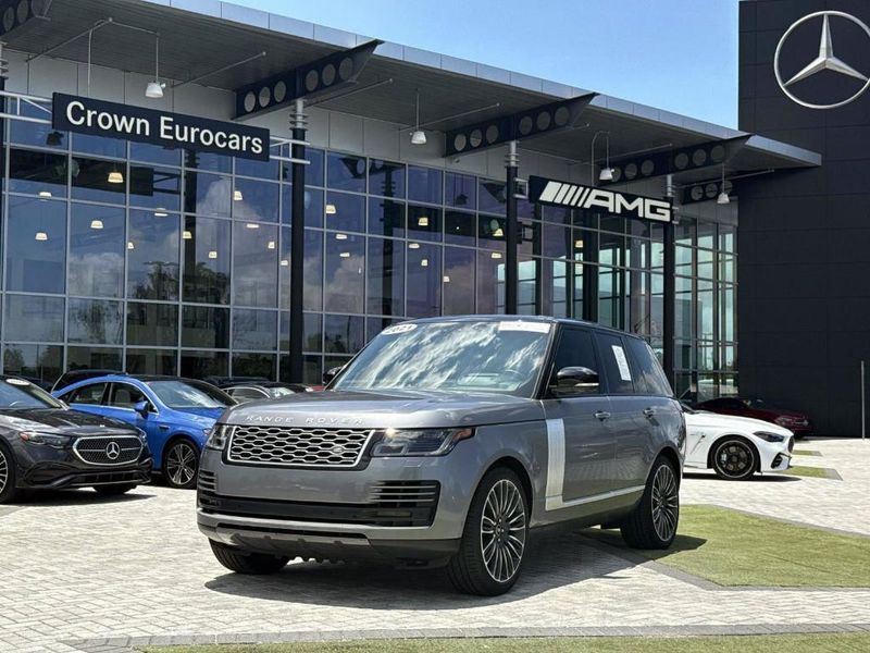 2021 Land Rover Range Rover — a typically priced live listing