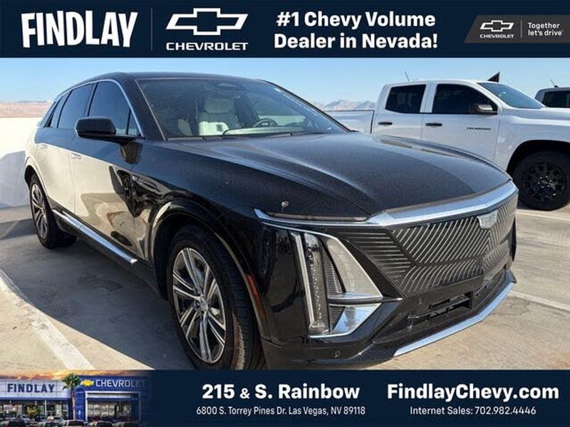 2025 Cadillac Lyriq — a typically priced live listing