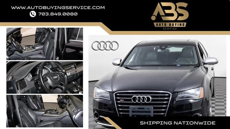 2013 Audi S8 — a typically priced live listing