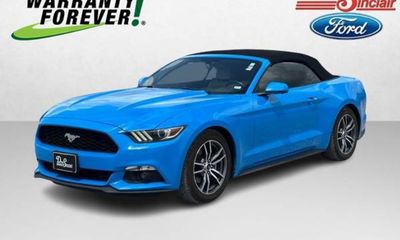 2017 Ford Mustang I4 Convertible