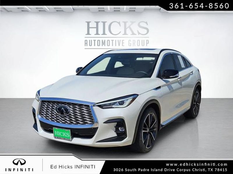 2022 Infiniti QX55 — a typically priced live listing