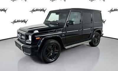 2016 Mercedes-Benz G-Class G63 AMG