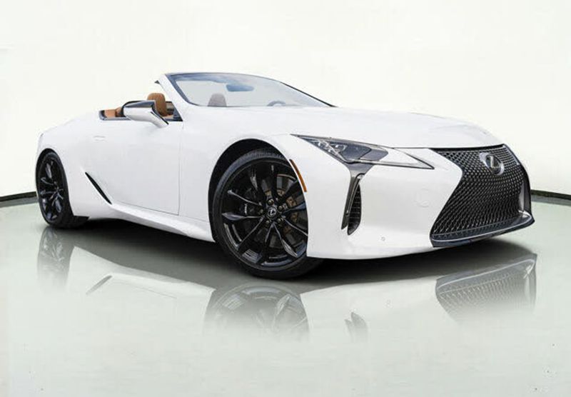 2021 Lexus LC — a typically priced live listing