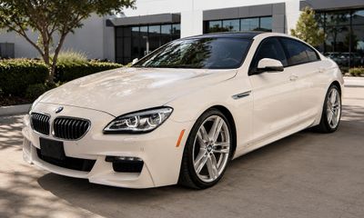 2016 BMW 6 Series 640I Gran Coupe