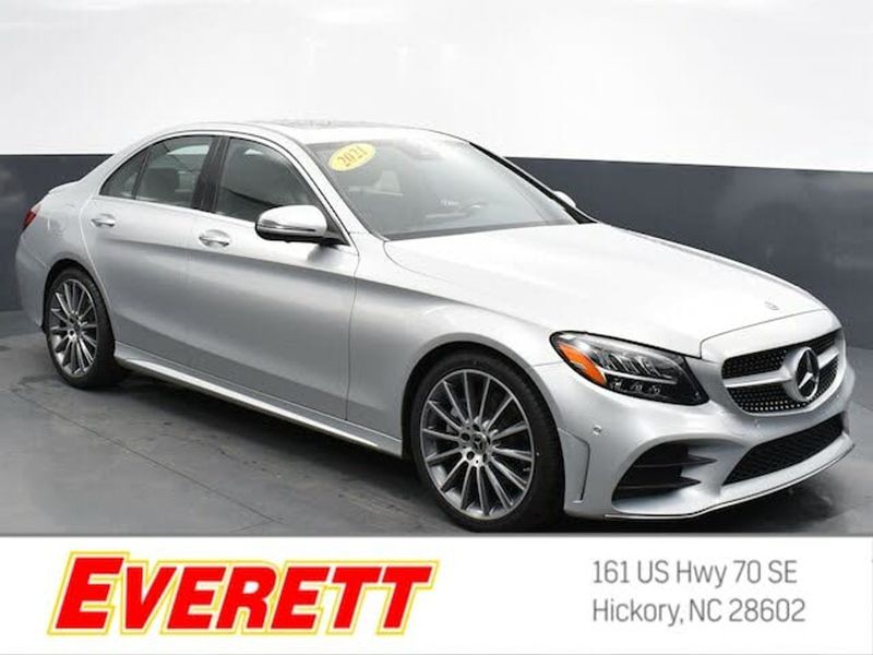 2021 Mercedes-Benz C-Class — a typically priced live listing