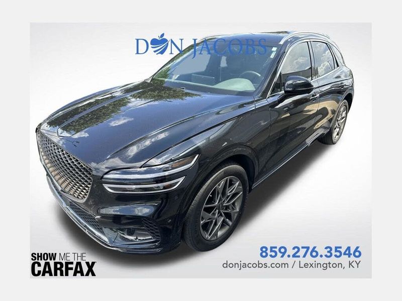 2022 Genesis GV70 — a typically priced live listing