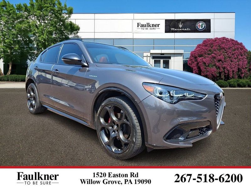 2024 Alfa Romeo Stelvio — a typically priced live listing