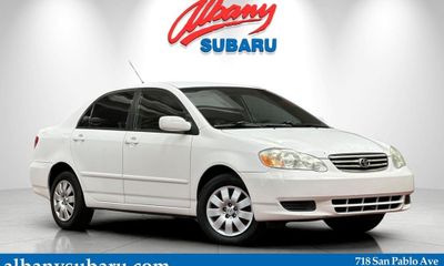 2003 Toyota Corolla CE