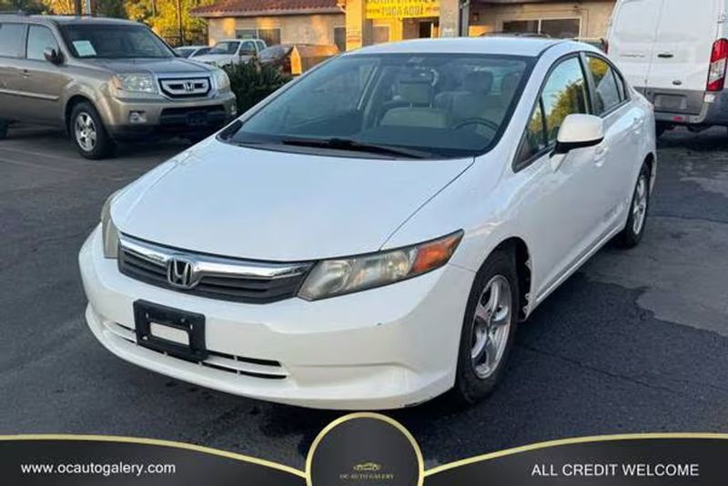 2012 Honda Civic — a typically priced live listing