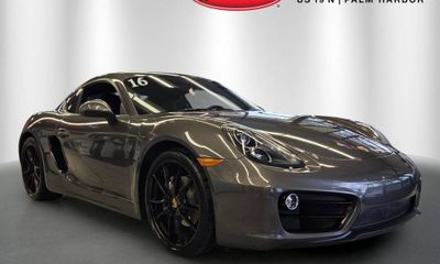 2016 Porsche Cayman Black Edition