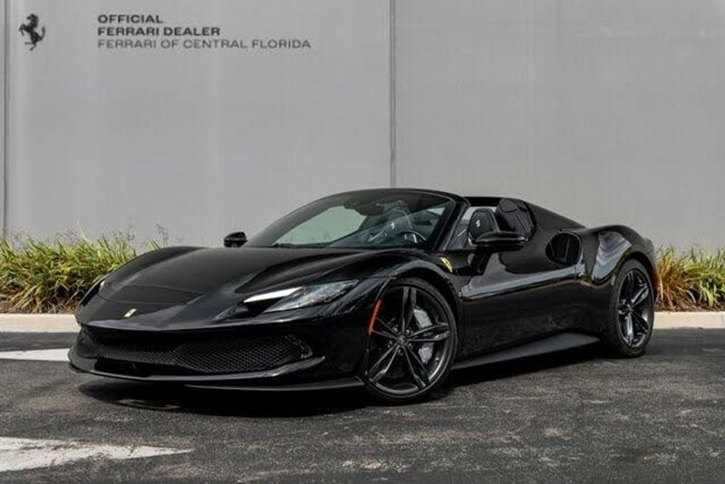 2024 Ferrari 296 — a typically priced live listing