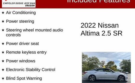2022 Nissan Altima SR