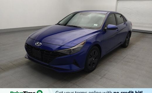 2021 Hyundai Elantra Blue
