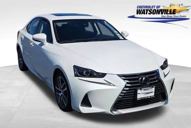 2020 Lexus IS — a typically priced live listing