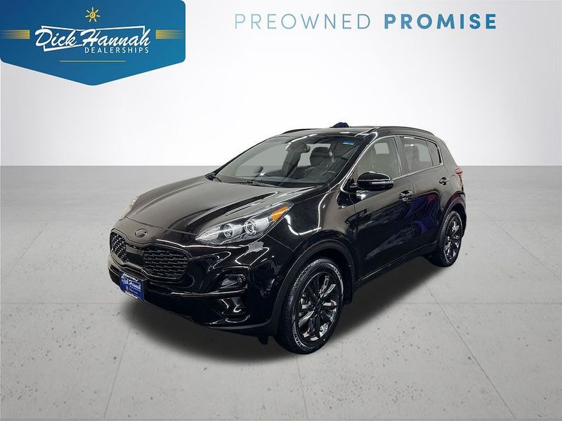 2021 Kia Sportage — a typically priced live listing