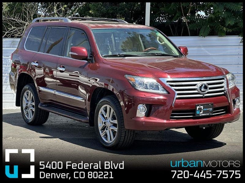 2013 Lexus LX — a typically priced live listing
