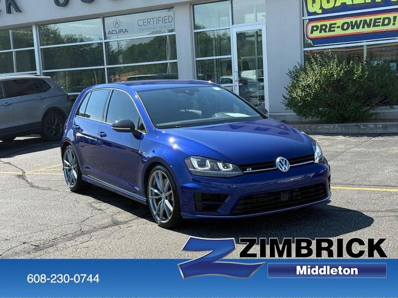 2017 Volkswagen Golf R — a typically priced live listing