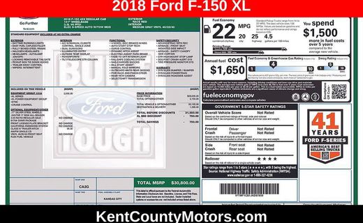 2018 Ford F-150 XL