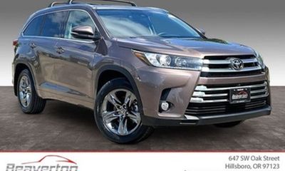 2018 Toyota Highlander LTD Platinum