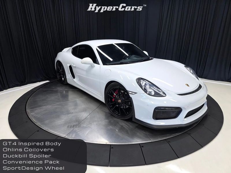 2014 Porsche Cayman — a typically priced live listing
