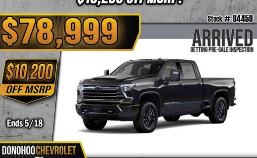 2026 Chevrolet Silverado HD High Country