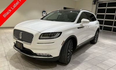 2022 Lincoln Nautilus BLK Label