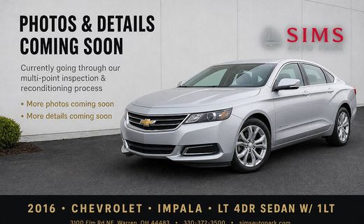 2016 Chevrolet Impala LT