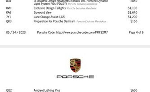 2023 Porsche 911 Turbo S