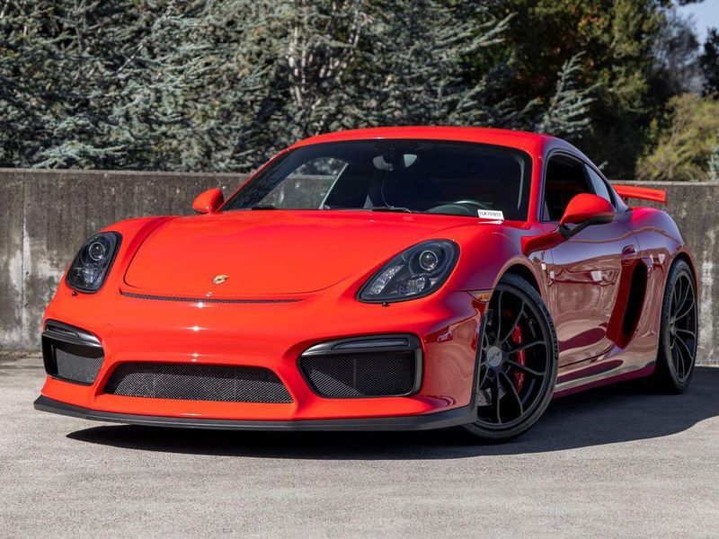 2016 Porsche Cayman — a typically priced live listing