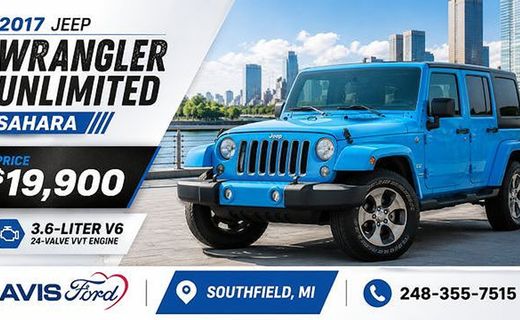 2017 Jeep Wrangler Unlimited Sahara