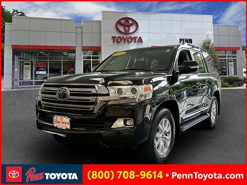 2020 Toyota Land Cruiser — a typically priced live listing
