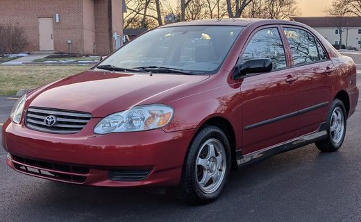2003 Toyota Corolla CE 5 Speed