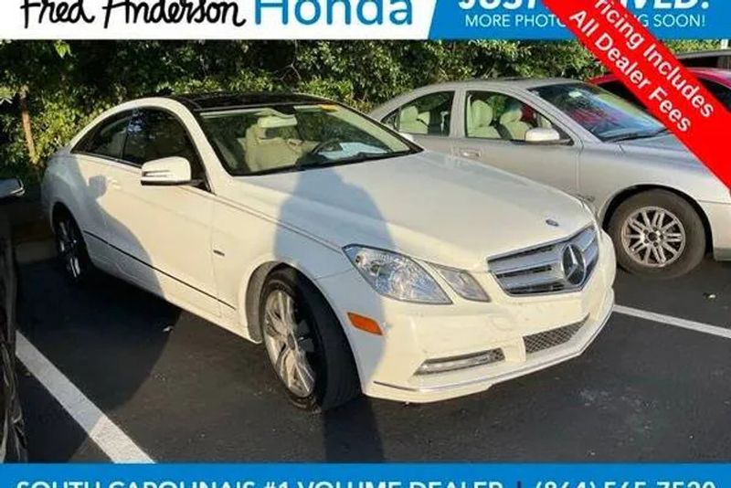 2012 Mercedes Benz E Class — a typically priced live listing
