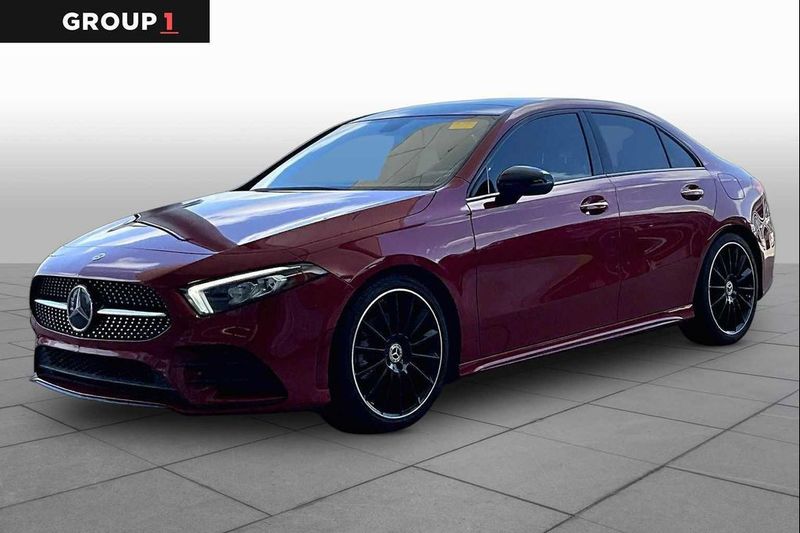 2022 Mercedes Benz A Class — a typically priced live listing