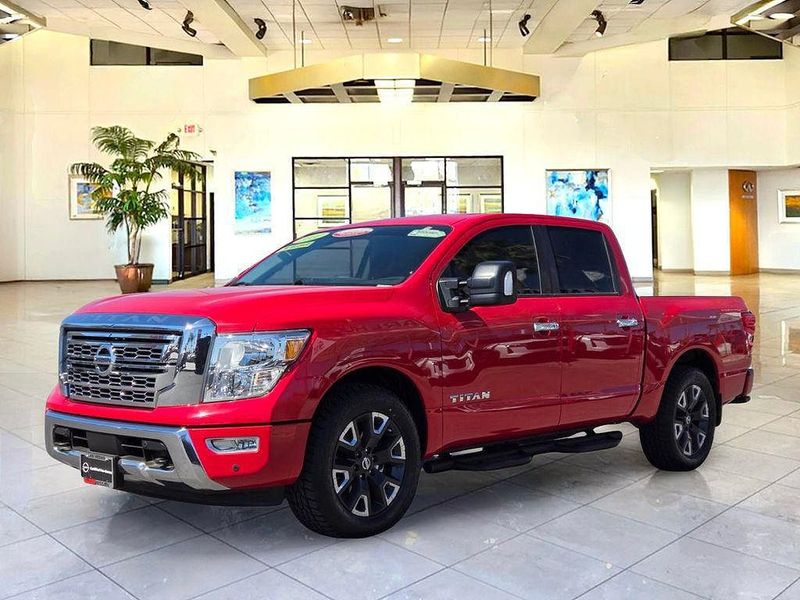 2022 Nissan Titan — a typically priced live listing