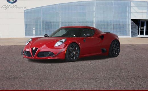 2015 Alfa Romeo 4C Coupe Launch Edition