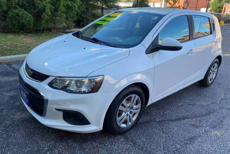 2017 Chevrolet Sonic — a typically priced live listing