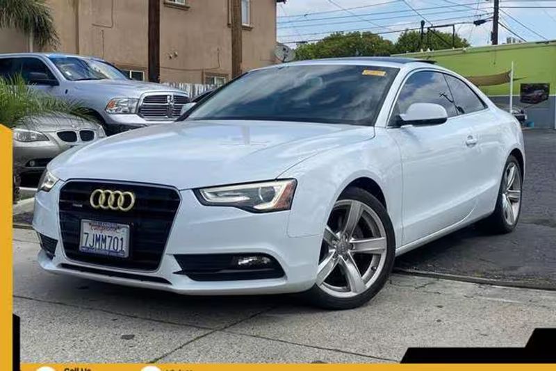 2015 Audi A5 — a typically priced live listing