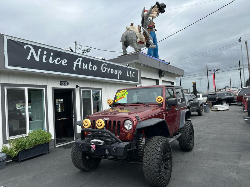 2010 Jeep Wrangler — a typically priced live listing