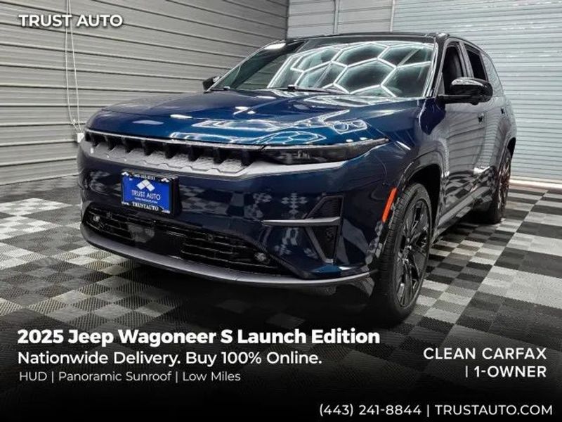 2025 Jeep Wagoneer S — a typically priced live listing