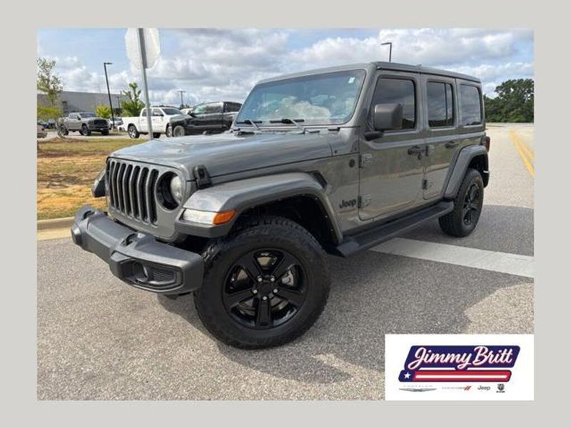 2022 Jeep Wrangler — a typically priced live listing