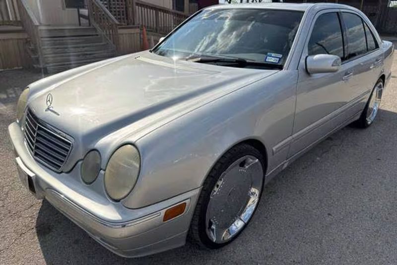 2001 Mercedes Benz E Class — a typically priced live listing