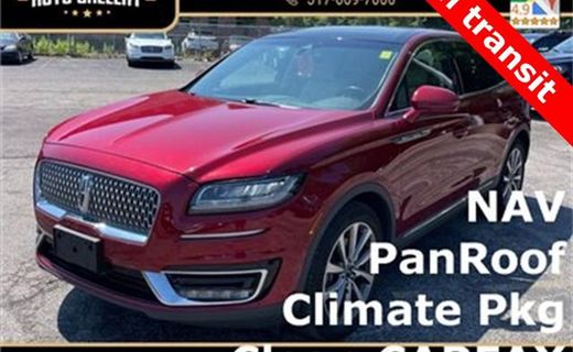 2019 Lincoln Nautilus Select